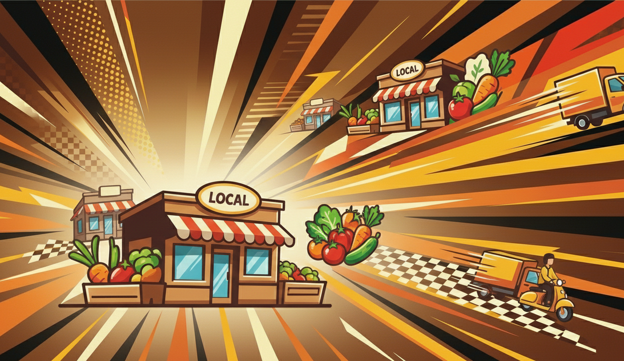 SnapBasket Vision - Supporting Local Grocery Stores