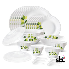 Borosil Green Leaves Silk Series...