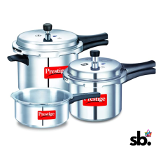 Aluminium Outer Lid Pressure Cooker