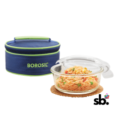 Borosilicate Glass Round Lunch...