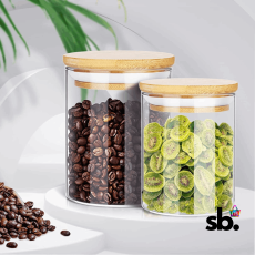 Bottles Glass Jar Set