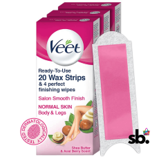 Veet Full Body Waxing Kit Strip...