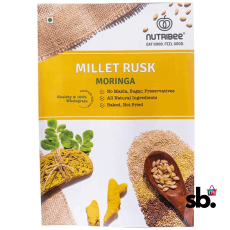 Nutribee Millet Rusk - Moringa Leaf