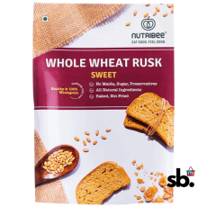 Nutribee Whole Wheat Rusk - Sweet