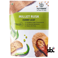 Nutribee Millet Rusk - Curry Leaf