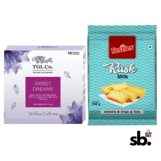Tasties Rusk - Milk, 200 g + TGL...