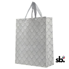 Gift/Paper Carry Bag - Grey, BB...