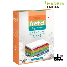 Rainbow Cake - Frozen