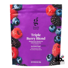 Triple Berry Frozen Fruit Blend -...